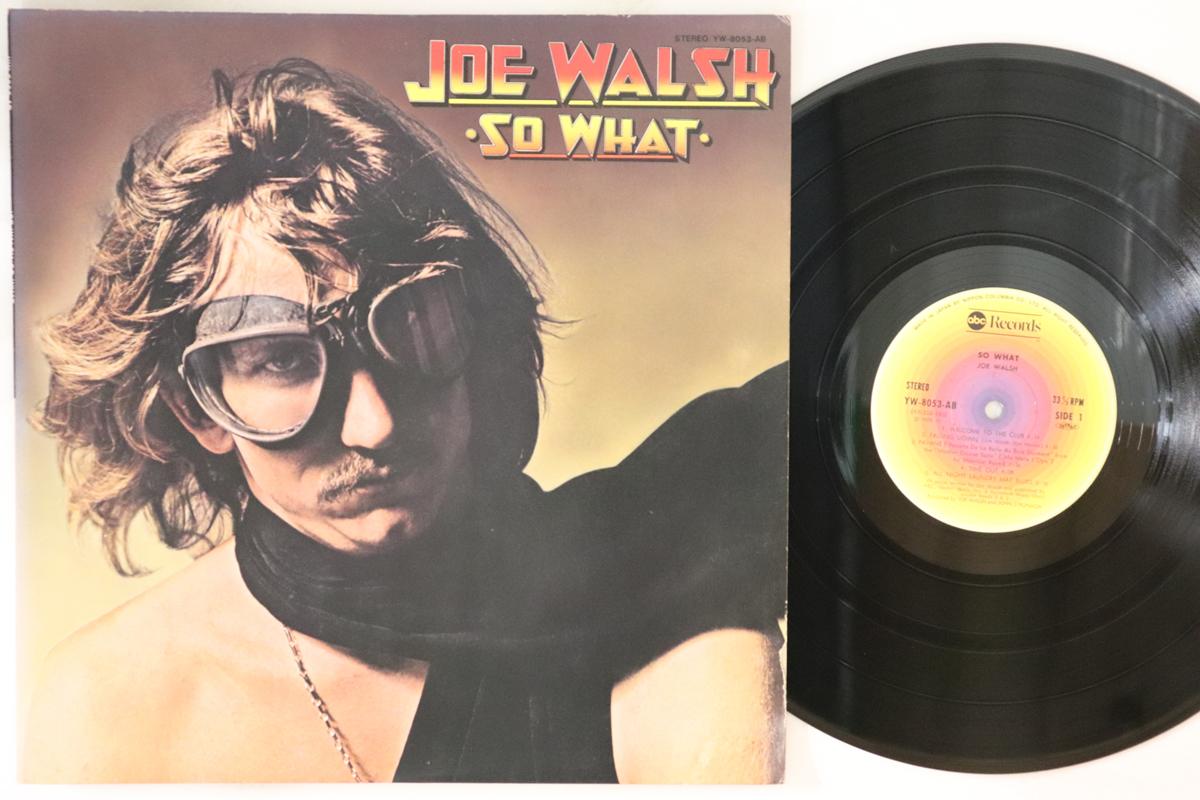 

LP Record JOE WALSH - So What YW8053AB ABC 1978 Japan Rock