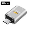1pcs Car Type-C To USB 3.0 Interface Mini Converter Charging For Chevrolet Colorado