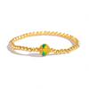 Ancient Enamel Thousand-Li Landscape Suit Gold National Fashion Bracelet Female Elegant Necklace Live Streaming Shake Fast