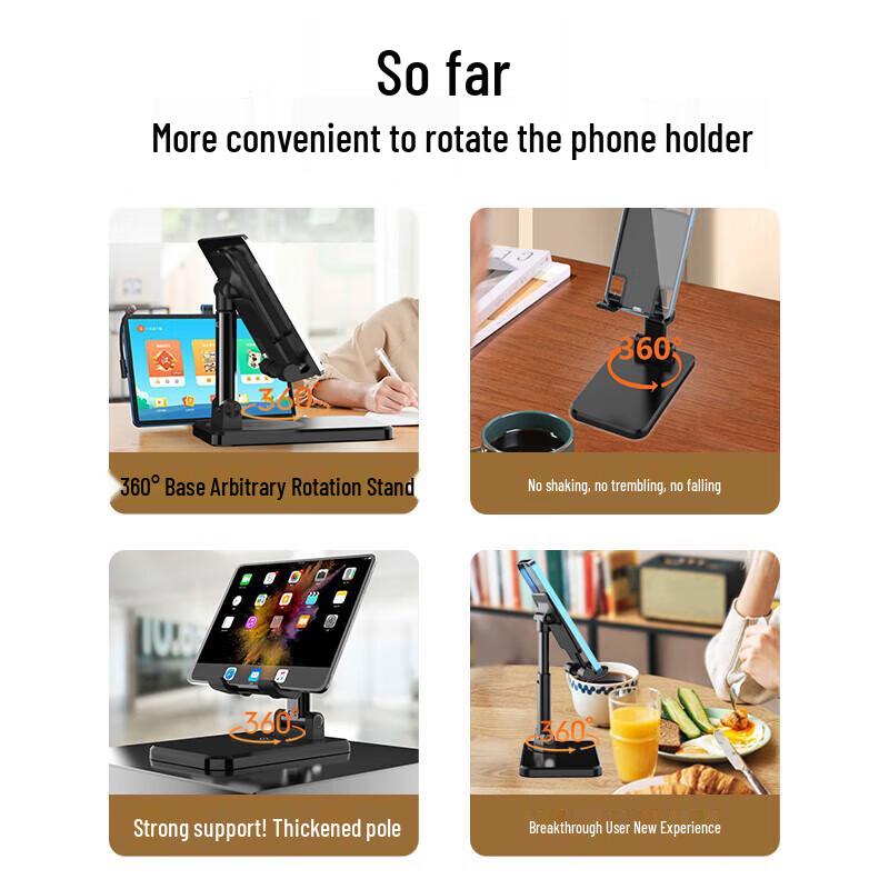 Adjustable Desktop Phone & Tablet Stand