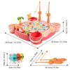 Kids Magnetic Fishing Play For Children Electric Fishing Toy Have Music Spinning Game Fish Rod Education Baby 3 Year Gifts
