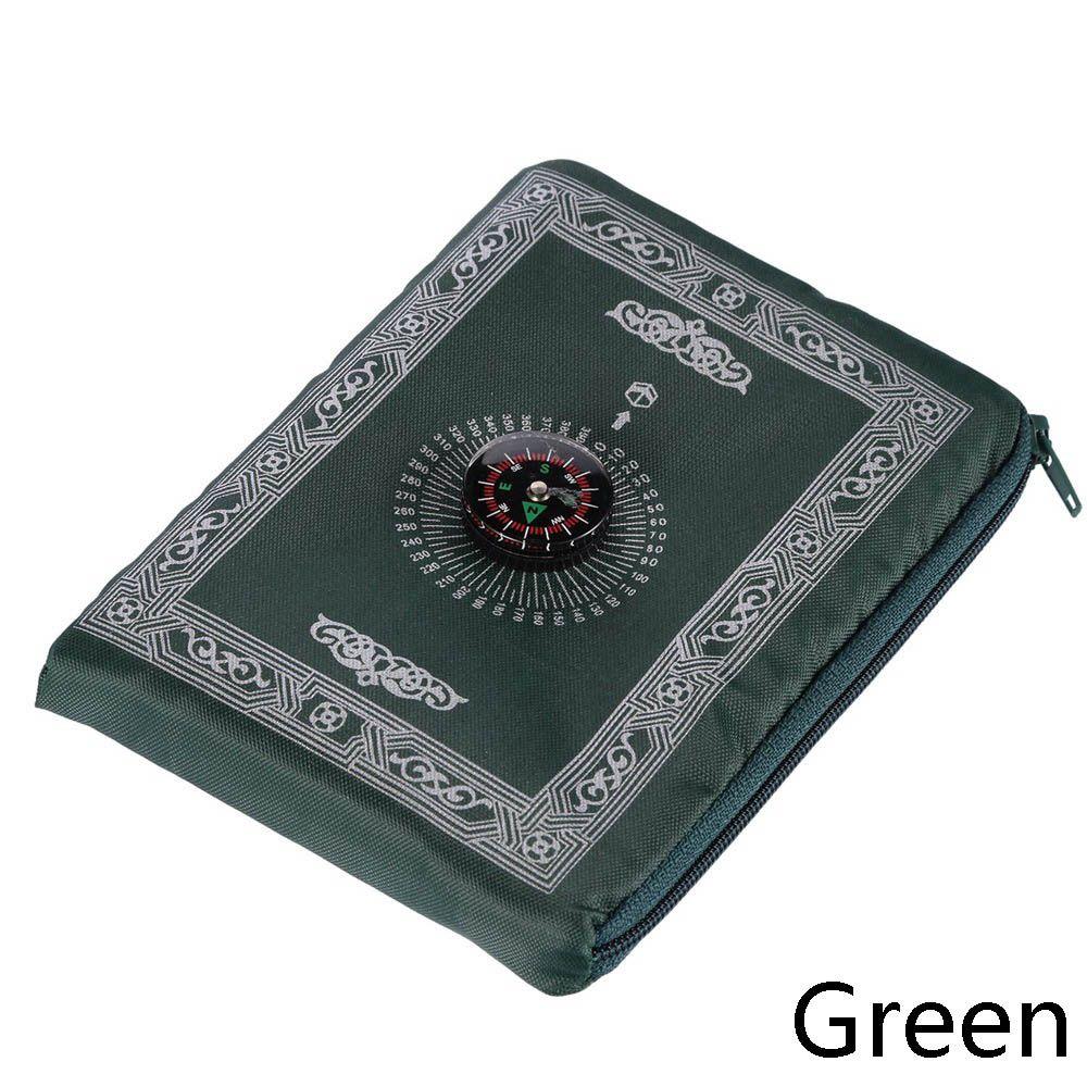 

Компас Мусульманский Салах Ислам Ковер Молитвенный Коврик Одеяло Коврики Украшение Ид Мусульманский Молитвенный Коврик 3