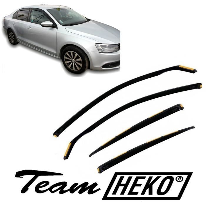 J&amp;J AUTOMOTIVE | Heko Deflecteurs d'air Déflecteurs de Vent Pour Volkswagen Jetta 2011-2018