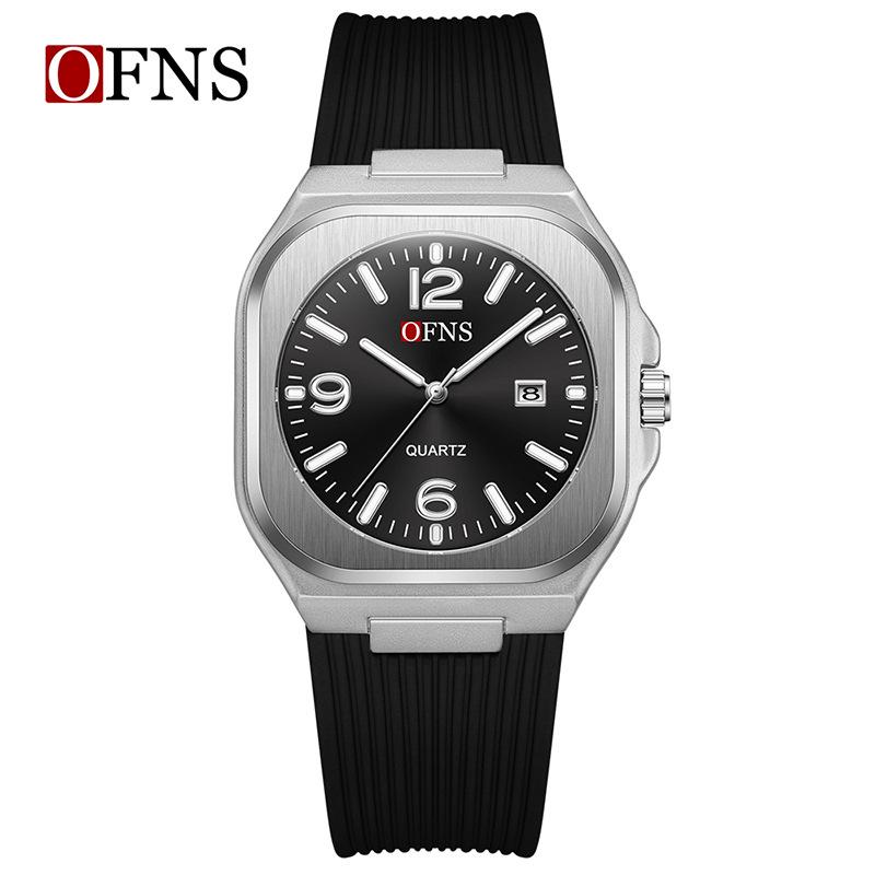 Ofns Men's Waterproof Business Watch, Bestseller, Square/Round Dial, Classic Single Calendar