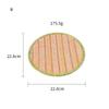 Imitation Bamboo Weaving  Pot Vegetable Plate Barbecue Plate Serving Plate Restaurant