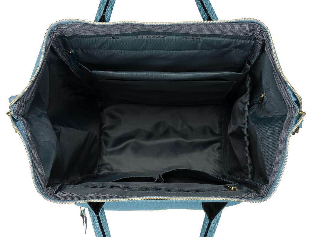 PTN ALFA-6003 Blue Fabric Backpack