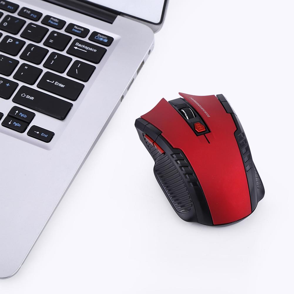 2.4Ghz Mini Portable Wireless Optical Gaming Mouse Mice For PC Laptop