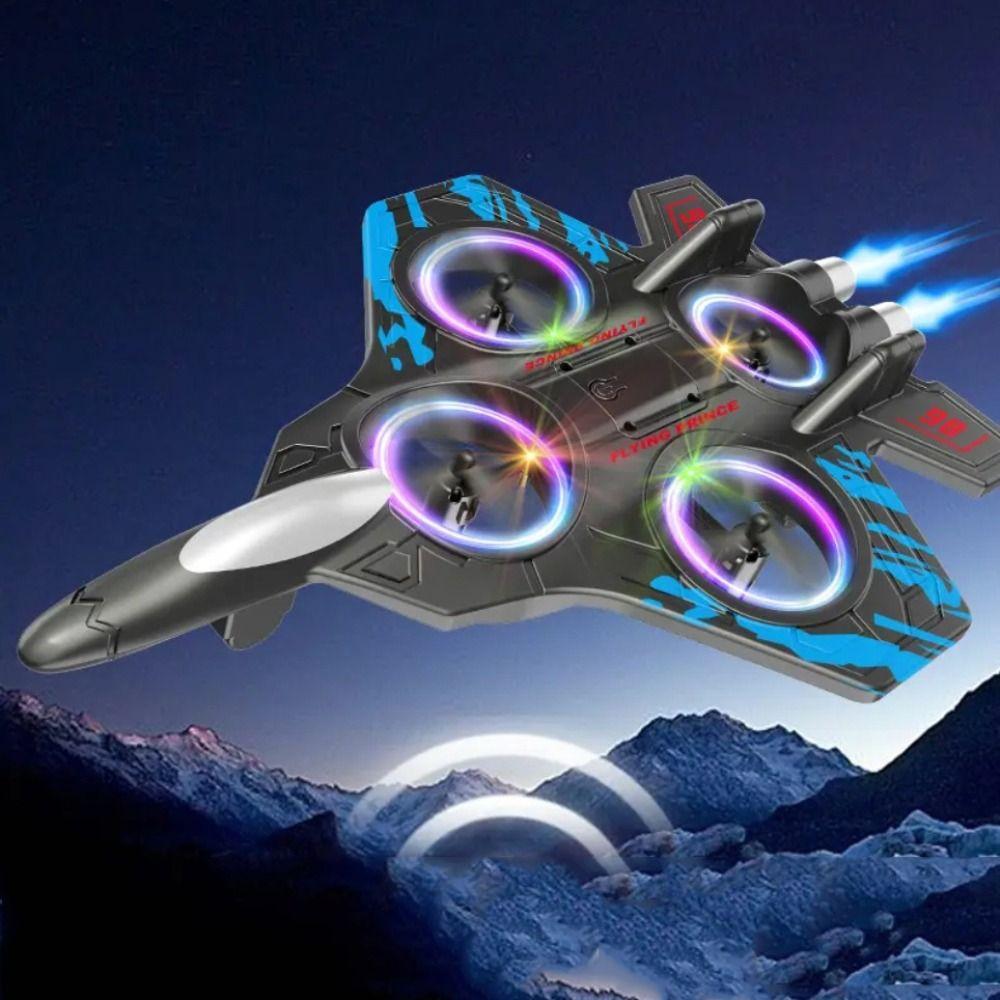 EPP Foam Four Motor Helicopter Toy Gravity Sensing RC Hobby Jet Plane  Kids Toddlers Children