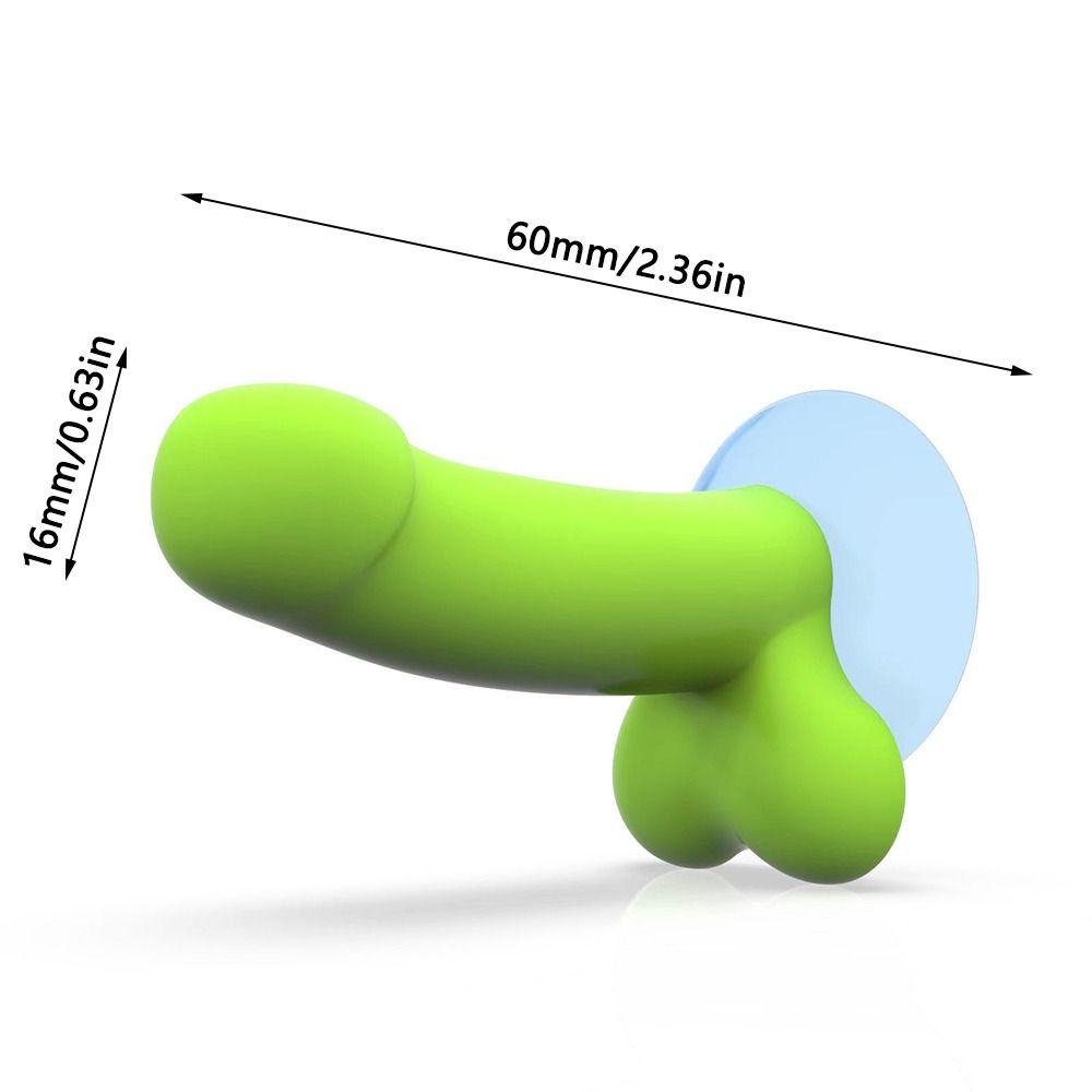 Luminous Spoof Power Control Cap Funny Sucker Dick Mini Dick Gifts Dick Prank Funny Toy