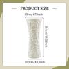 Flower Vase Elegant Tabletop Ornament Table Centerpiece Flower Arrangement for Dining Table Bedside Bedroom Housewarming Gift