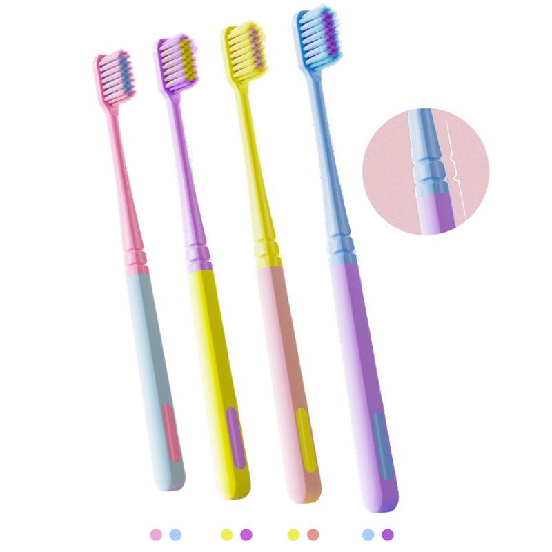 Bristles Toothbrush Soft Bristles Household Small Head Ultra-Fine Soft Women Men Adult Couples