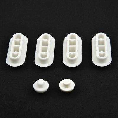 Accessorio Coperchio WC Nuovo di Zecca Paracolpi per Sedile WC Pacco-Bianco Fermo Paracolpo Parte