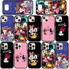 Per Samsung Galaxy S25 S24 S23 iPhone 17 16 15 Xiaomi Redmi Note 14 13 12 Plus Pro Max XR A57 Cover per Telefono Anime Minnie Topolino OPPO Huawei Cover