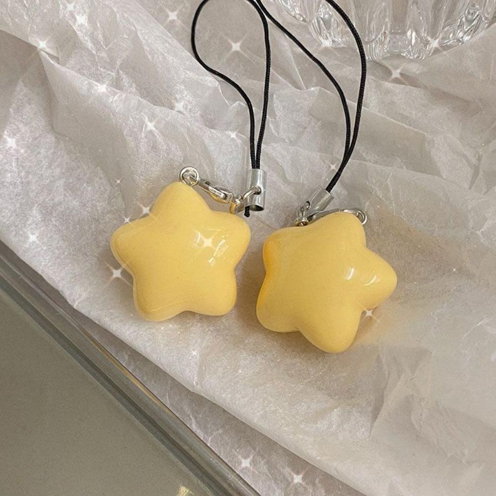 Phone Lanyard Phone Hanging Rope Pendant Mobile Phone Chain Star Phone Strap  Couple Gift