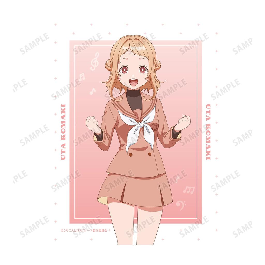 TV Anime Wa Uta Canvas Board "Utagoe Mille-feuille"