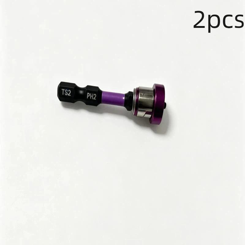 1/2/3 ks Magnetický polohovací šroubovák s držákem bitů Ph2, šestihranný dřík 1/4", lokátor pro sádrokartonové šrouby, hlavy šroubováků