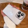 Original Gold Case For iPhone 16 Pro Max Glass Camera Protector Case for iPhone 15 13 12 14 Pro Max Transparent Shockproof Cover