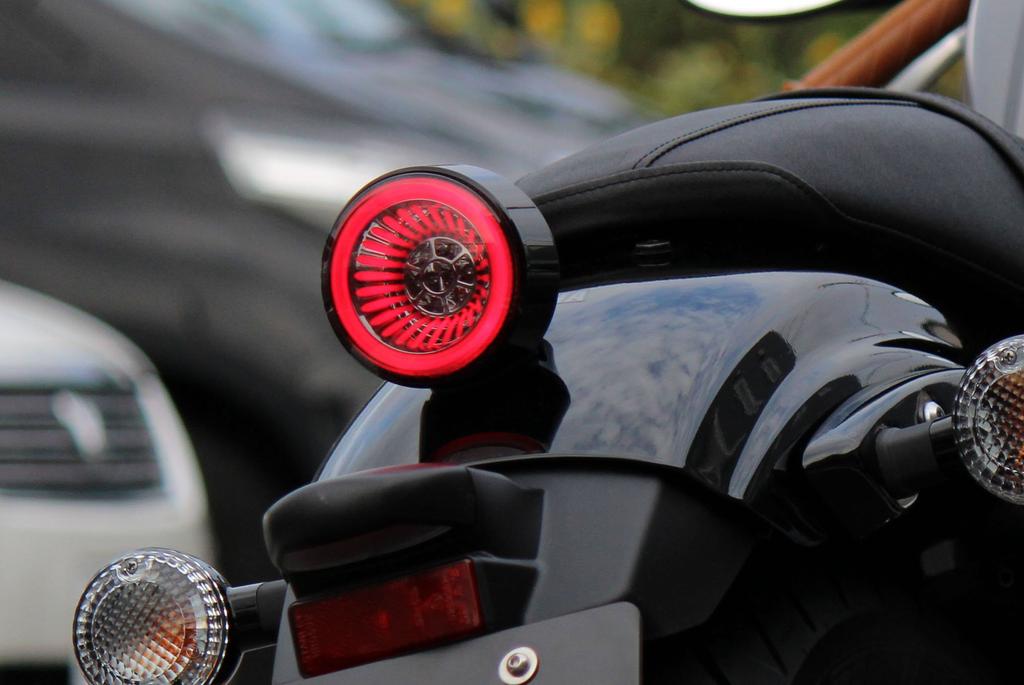 Kijima Motorcycle Parts LED Tail Lamp for Yamaha Bolt Unit, Black/Smoke, XSR900, 217-7019