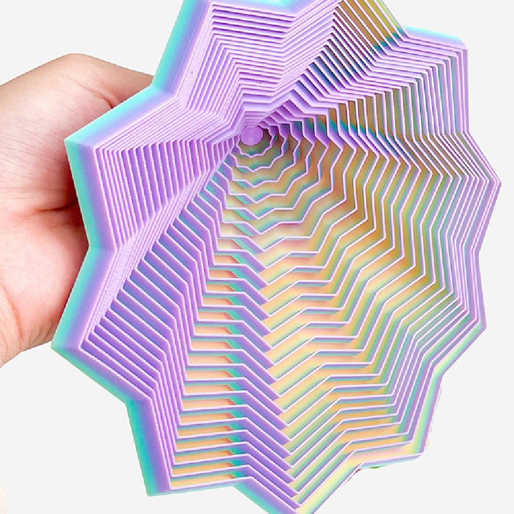 3D Printing Fractal Fidget Star Model Expanded AntiAnxiety Toy  Kid/ Adult