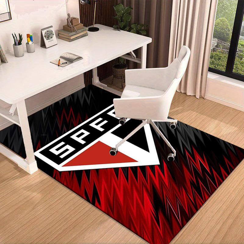 Pau-lo Fc Emblem Printed Area Rug for Office, Chair Rug, Decorative Carpet Floor Mat, Large Size Fan gifts Christmas gifts