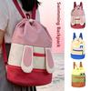 Large Capacity Children Swimming Backpack Lightweight Waterproof Storage Bag  Fitness Use
