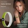 Wireless Anti-Static Silicone Bracelet: Fashionable Negative Ion Wristband for Men and Women