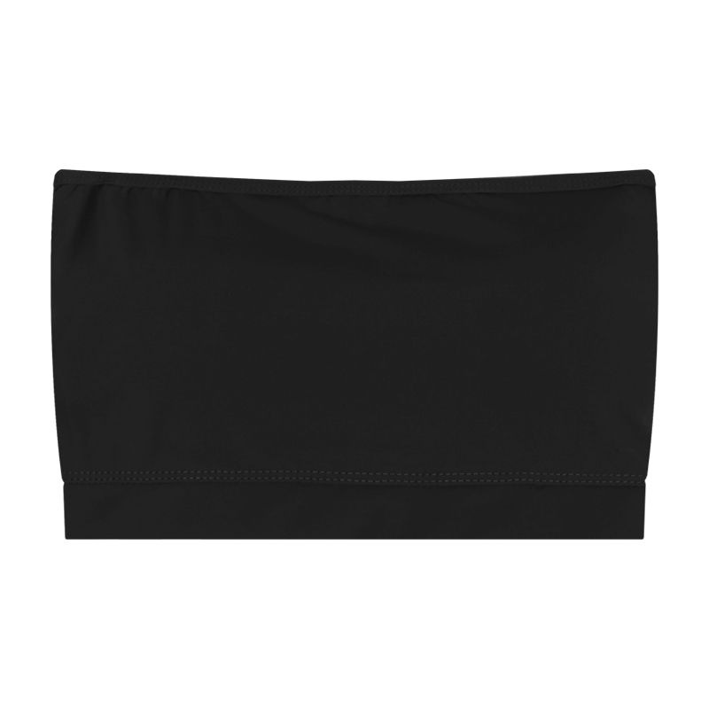 

European and American Sexy Vest Strapless One Piece Tube Top Black (US back style) One size