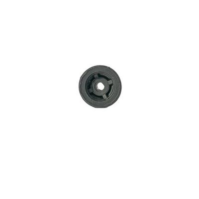 Small Black Rubber Door Stops 25mm / 1''