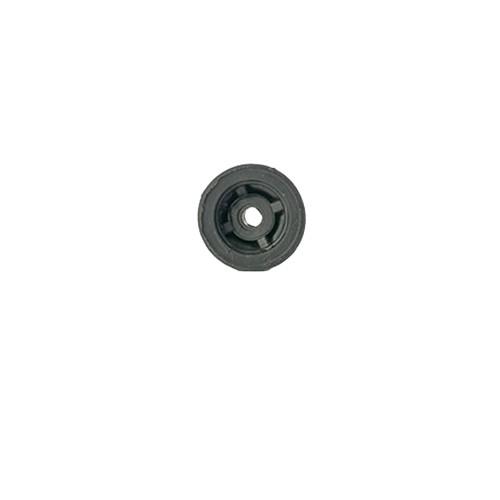 Small Black Rubber Door Stops 25mm / 1''