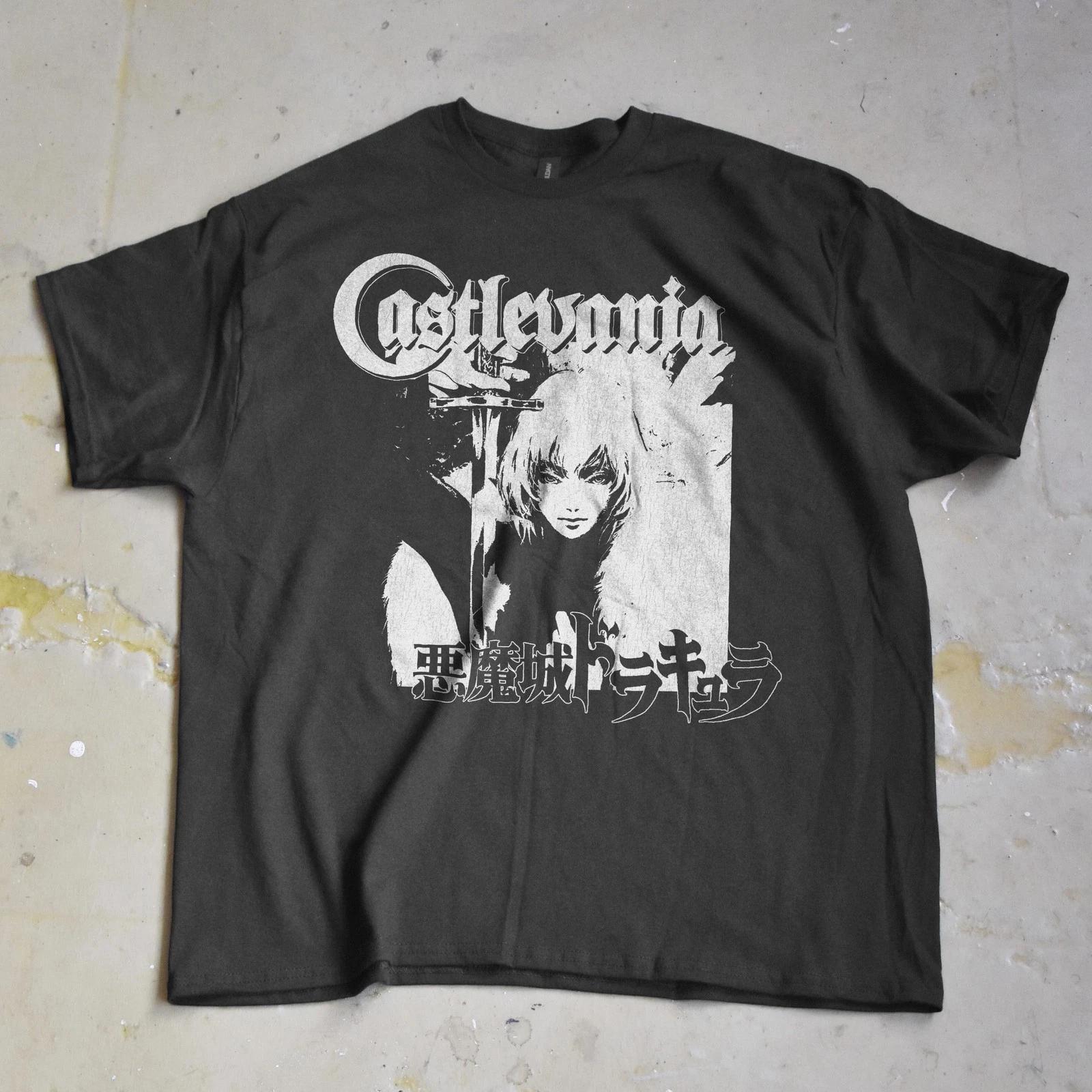 Castlevania Aria of Sorrow Tee - Anime Vampire Shirt -Game Shirt - Anime Gift L