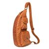 Women's Chest Bag Soft Leather Shoulder Bag Crossbody Small Bag Large Capacity Shoulder Travel Bag