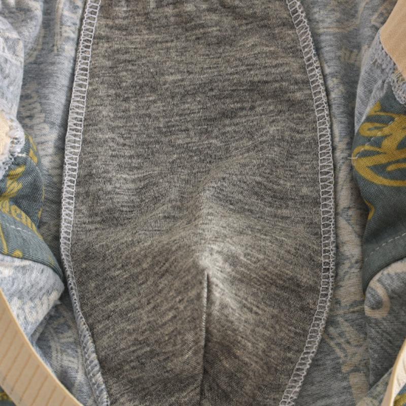 1/2/3 PCS Fashion  Men's Underwear Printed Sexy U Bulge Pouch Mens Boxers Seamless Breathable Comfortable Mid Waist Underwear for Men