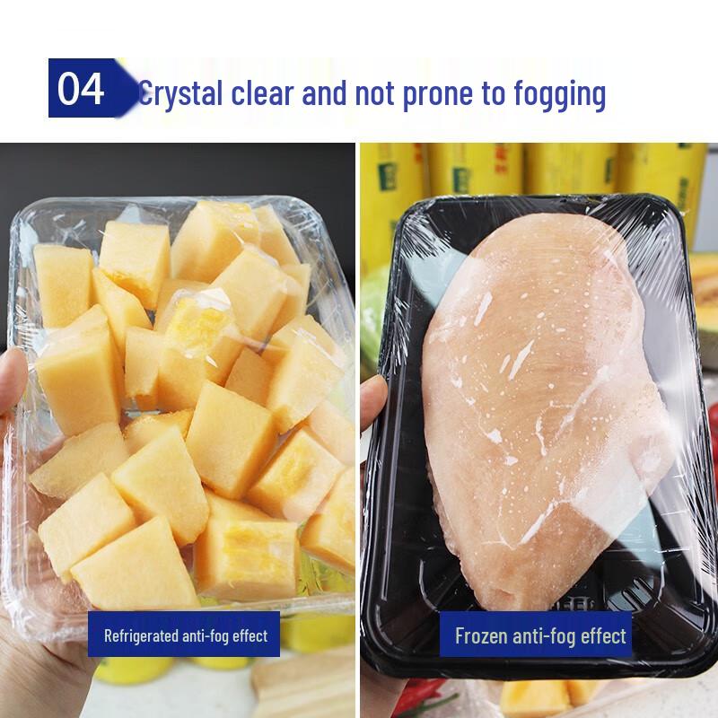 Miaojie Large Roll PVC Cling Film for Kitchen