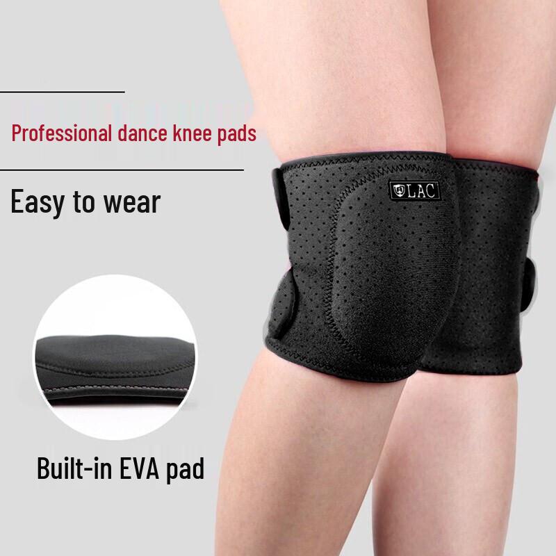 LAC Professional Sports & Dance Knee Pads - Black