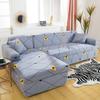 Chaiselongue Sofabezug für Wohnzimmer Dehnbar Eck-Modulsofa Überwürfe 1 2 3 4 -Sitzer Funda Sofa Möbelbezüge für Zuhause