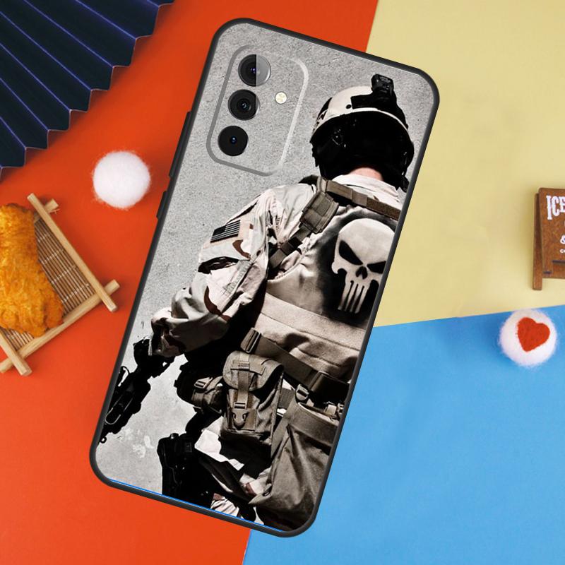 Military Army Special Forces Cover For Samsung Galaxy A15 A25 A35 A55 A52 A32 A12 A14 A34 A54 A51 A71 A53 A33 A13 Case