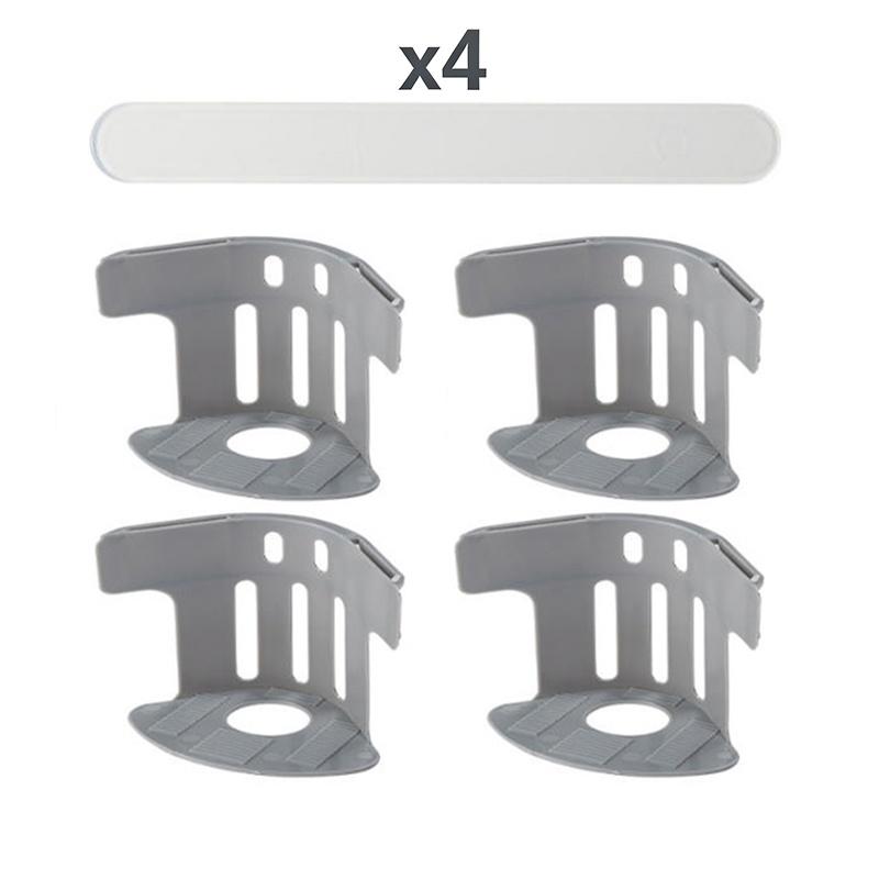 4Pcs Invisible Elastic Bed Sheet Clips Anti-Slip Corner Fastening Bands For Mattress Cover Home Fixing Devic