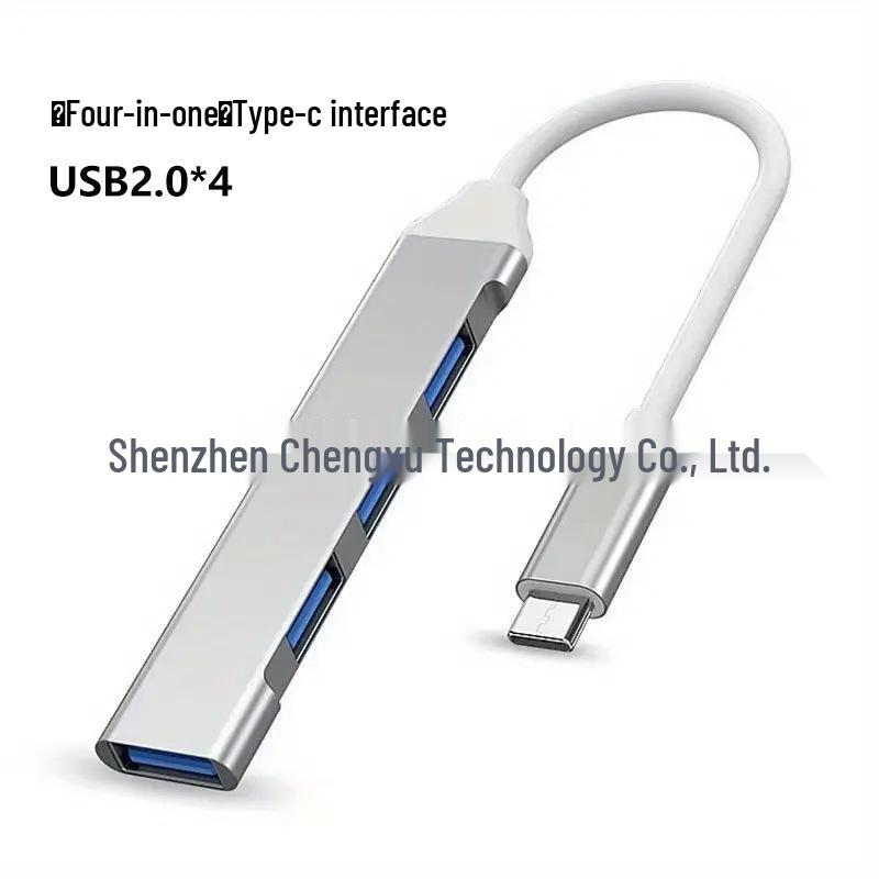 USB-C Extender Hub: 4-in-1 Laptop & Phone Expansion Dock