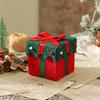 Christmas Velvet Apple Gift Box: Thickened Safe Packaging for Candy & Decorations