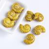 Glazed Snail Ceramic Beads Retro DIY Jewelry Making Pendant Conch Spacer Porcelain Beads  Craft