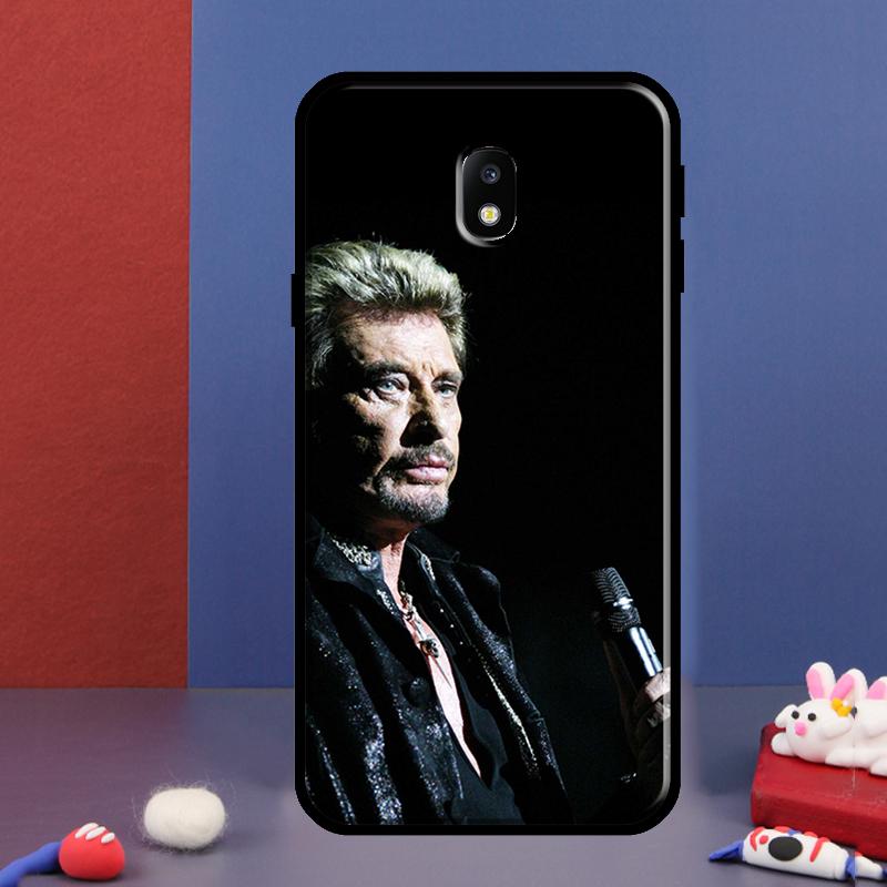 Johnny Hallyday Case For Samsung J5 J7 J3 J1 2016 A3 A5 2017 A6 A7 A8 A9 J8 2018 J4 J6 Plus Coque Fundas