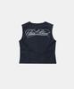 Badblood Dark Classic Vest - Navy/Stripe