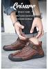 Men's Fashion Martin Boots - Large Size Outdoor Short Boots for Autumn and Winter Casual or Work Wear