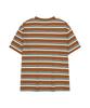Wacky Willy Multi-Stripe Short Sleeve T-Shirt Brown