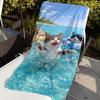 Cat Swimming Ring Towel Quick Drying Beach Towels Are Suitable For Swimming Pools Camping Yoga And The Gym