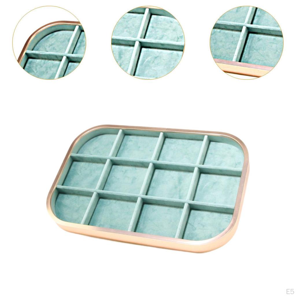 Jewelry Tray for Drawer, Stackable Organizer, Storage Earring, Necklace,