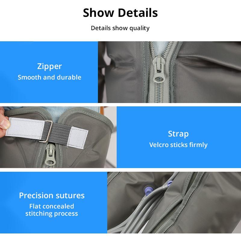 Home Portable Electric Air Compression Massager 6 Chamber for Leg Arm Waist Foot Lymphatic Drainage Massager Blood Circulation
