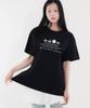 CHICKS Pompompurin Steady Oversized Short Sleeve T-Shirt Black