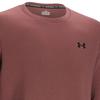 Under Armour Solid Color Training Crew Neck Long Sleeve Sweatshirt Men Sweatshirt Dark-Burgundy 1381688-688