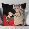 1Pc Japanese Animation I-Inuyasha Pillow Case Square Pillow Bedroom Sofa Leisure Comfort Car Living Room Home Decoration 40X40
